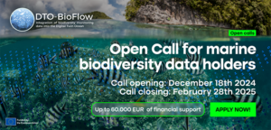 Open call. UW biodiversity from DTO- BioFlow site